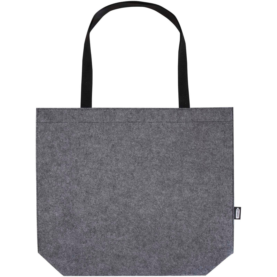 Tote bag a soffietto in feltro riciclato certificato GRS Felta - 20L personalizzato con logo - Pubblienne