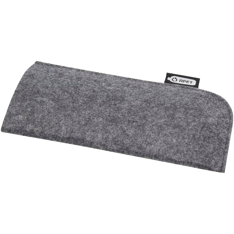 Custodia per occhiali in materiale riciclato certificato GRS Felta personalizzato con logo - Pubblienne