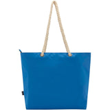 Tote bag termica da spiaggia in materiale riciclato certificato GRS con manici in corda Panama - 23L personalizzato con logo - Pubblienne