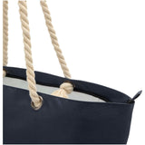 Tote bag termica da spiaggia in materiale riciclato certificato GRS con manici in corda Panama - 23L personalizzato con logo - Pubblienne