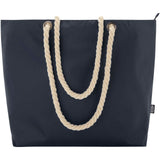 Tote bag termica da spiaggia in materiale riciclato certificato GRS con manici in corda Panama - 23L personalizzato con logo - Pubblienne
