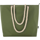 Tote bag termica da spiaggia in materiale riciclato certificato GRS con manici in corda Panama - 23L personalizzato con logo - Pubblienne