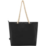 Tote bag termica da spiaggia in materiale riciclato certificato GRS con manici in corda Panama - 23L personalizzato con logo - Pubblienne