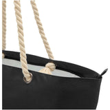 Tote bag termica da spiaggia in materiale riciclato certificato GRS con manici in corda Panama - 23L personalizzato con logo - Pubblienne