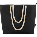 Tote bag termica da spiaggia in materiale riciclato certificato GRS con manici in corda Panama - 23L personalizzato con logo - Pubblienne