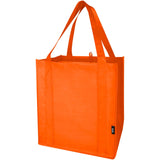 Tote bag con fondo rigido in tessuto non tessuto riciclato certificato GRS Liberty - 29L personalizzato con logo - Pubblienne