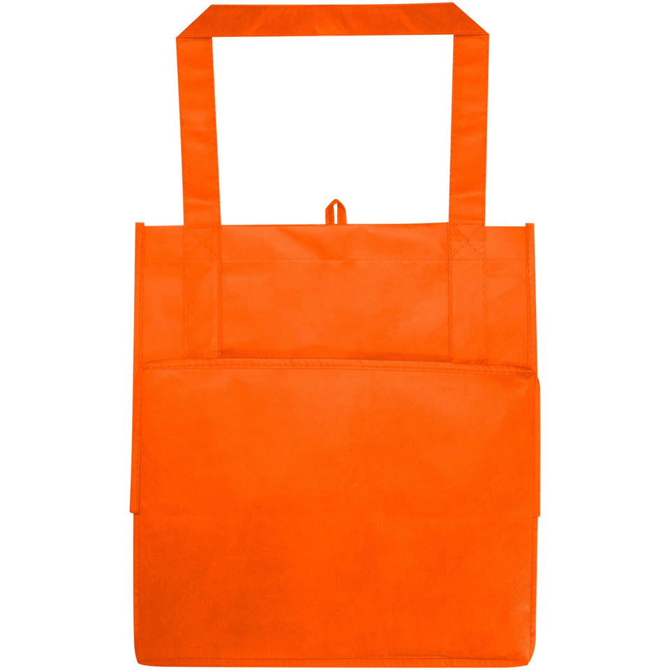 Tote bag con fondo rigido in tessuto non tessuto riciclato certificato GRS Liberty - 29L personalizzato con logo - Pubblienne