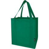 Tote bag con fondo rigido in tessuto non tessuto riciclato certificato GRS Liberty - 29L personalizzato con logo - Pubblienne