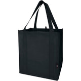 Tote bag con fondo rigido in tessuto non tessuto riciclato certificato GRS Liberty - 29L personalizzato con logo - Pubblienne