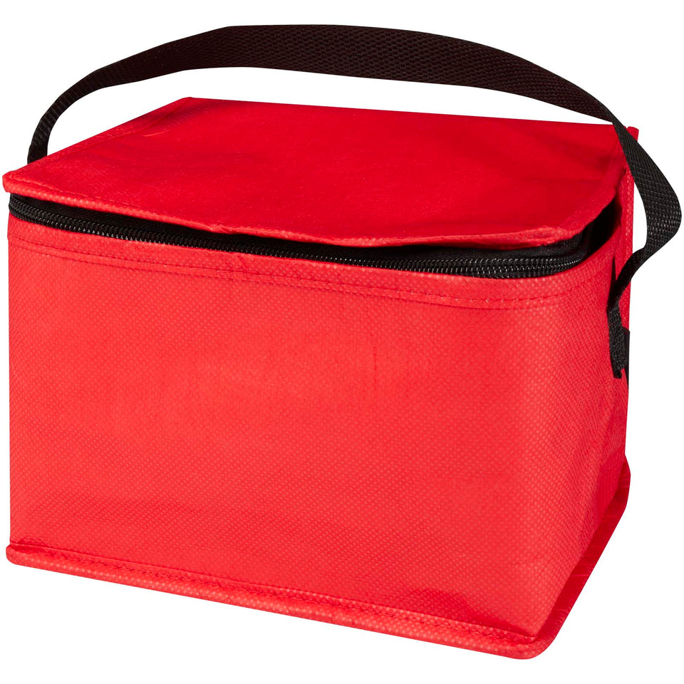 Borsa termica con capacità per 6 lattine in tessuto non tessuto riciclato certificato GRS Spectrum - 4L personalizzato con logo - Pubblienne