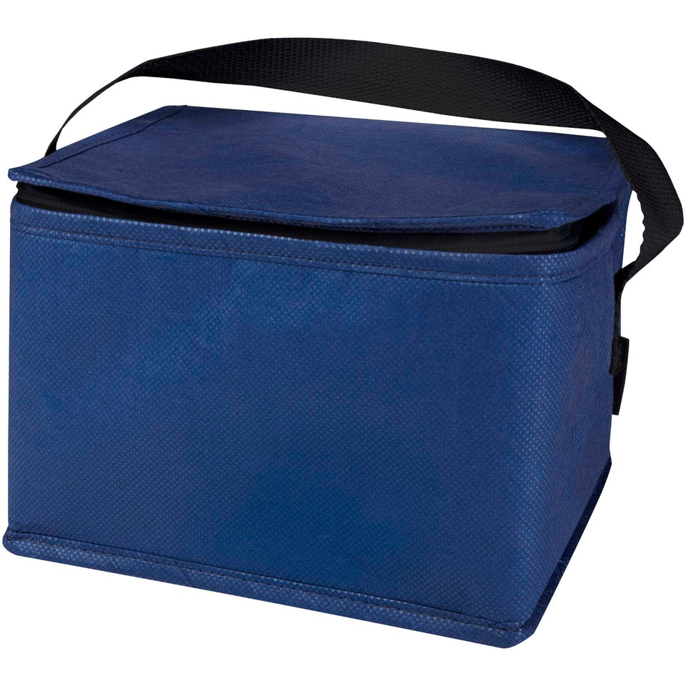 Borsa termica con capacità per 6 lattine in tessuto non tessuto riciclato certificato GRS Spectrum - 4L personalizzato con logo - Pubblienne