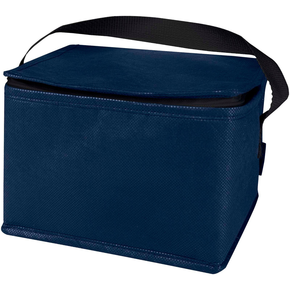 Borsa termica con capacità per 6 lattine in tessuto non tessuto riciclato certificato GRS Spectrum - 4L personalizzato con logo - Pubblienne