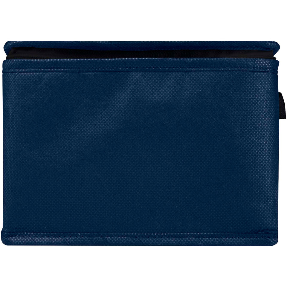 Borsa termica con capacità per 6 lattine in tessuto non tessuto riciclato certificato GRS Spectrum - 4L personalizzato con logo - Pubblienne