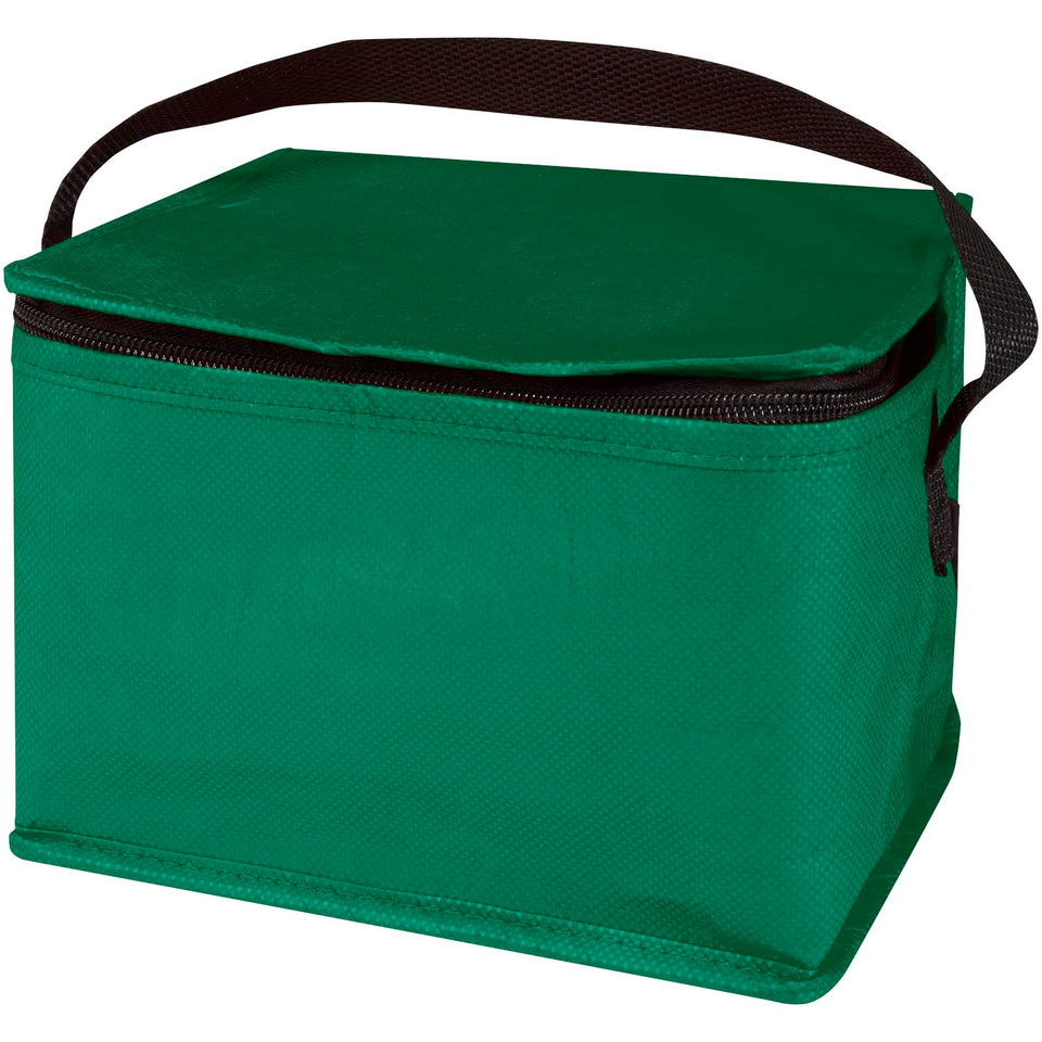 Borsa termica con capacità per 6 lattine in tessuto non tessuto riciclato certificato GRS Spectrum - 4L personalizzato con logo - Pubblienne