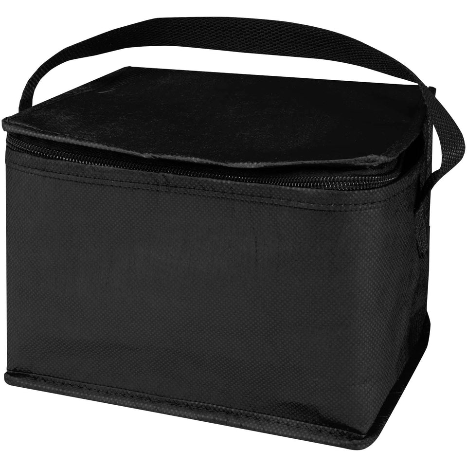 Borsa termica con capacità per 6 lattine in tessuto non tessuto riciclato certificato GRS Spectrum - 4L personalizzato con logo - Pubblienne