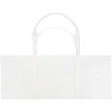 Tote bag extra large in tessuto non tessuto riciclato certificato GRS Jumbo - 65L personalizzato con logo - Pubblienne