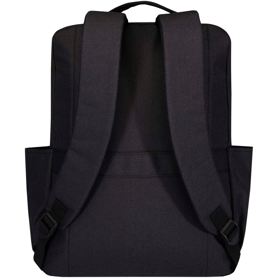 Zaino per computer portatile da 15" in materiale riciclato con certificazione GRS Libra - 15L personalizzato con logo - Pubblienne