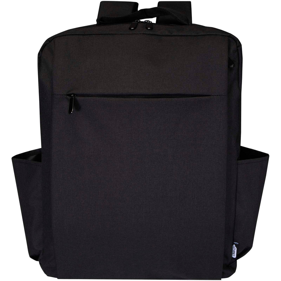 Zaino per computer portatile da 15" in materiale riciclato con certificazione GRS Libra - 15L personalizzato con logo - Pubblienne