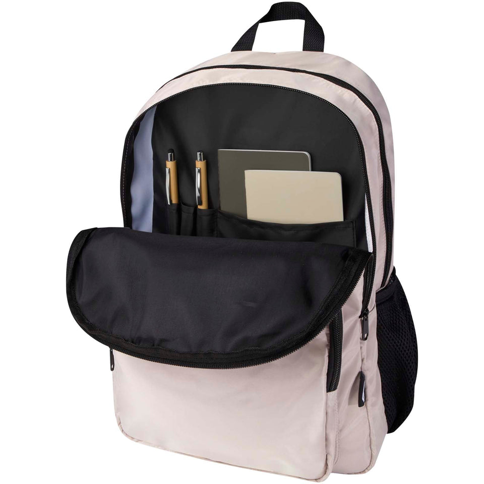 Zaino per portatile da 15" in materiale riciclato certificato GRS Trend Plus - 20L personalizzato con logo - Pubblienne