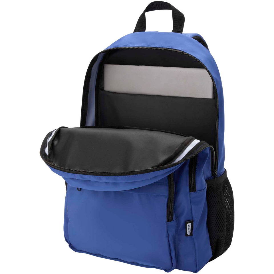 Zaino per portatile da 15" in materiale riciclato certificato GRS Trend Plus - 20L personalizzato con logo - Pubblienne