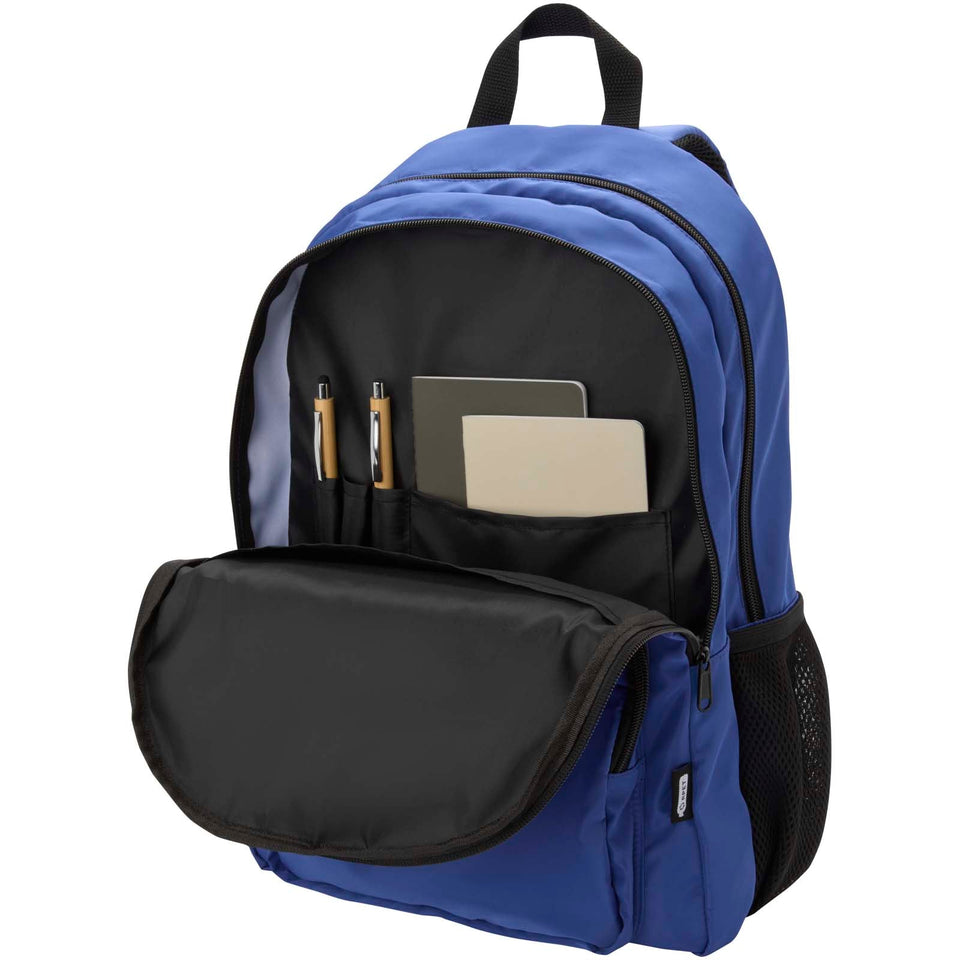 Zaino per portatile da 15" in materiale riciclato certificato GRS Trend Plus - 20L personalizzato con logo - Pubblienne