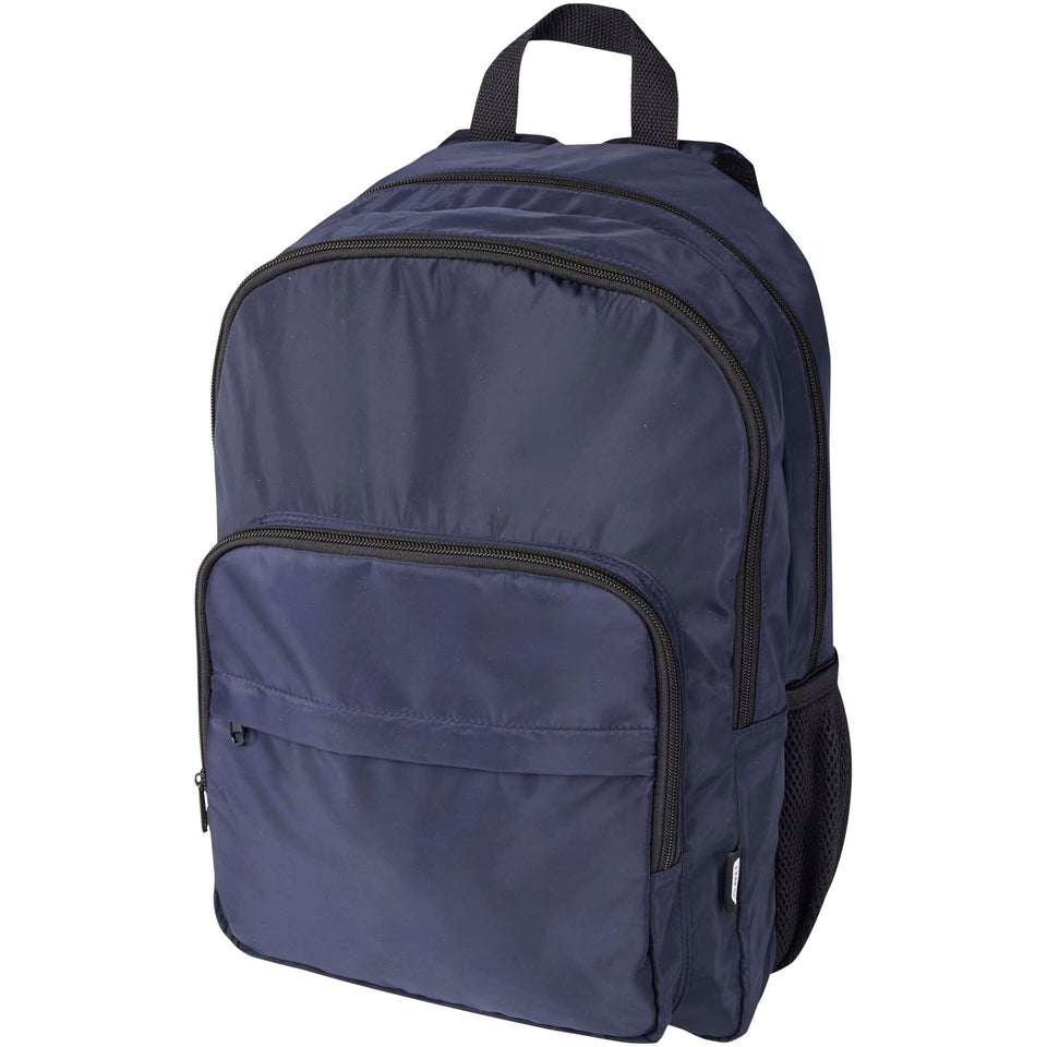 Zaino per portatile da 15" in materiale riciclato certificato GRS Trend Plus - 20L personalizzato con logo - Pubblienne