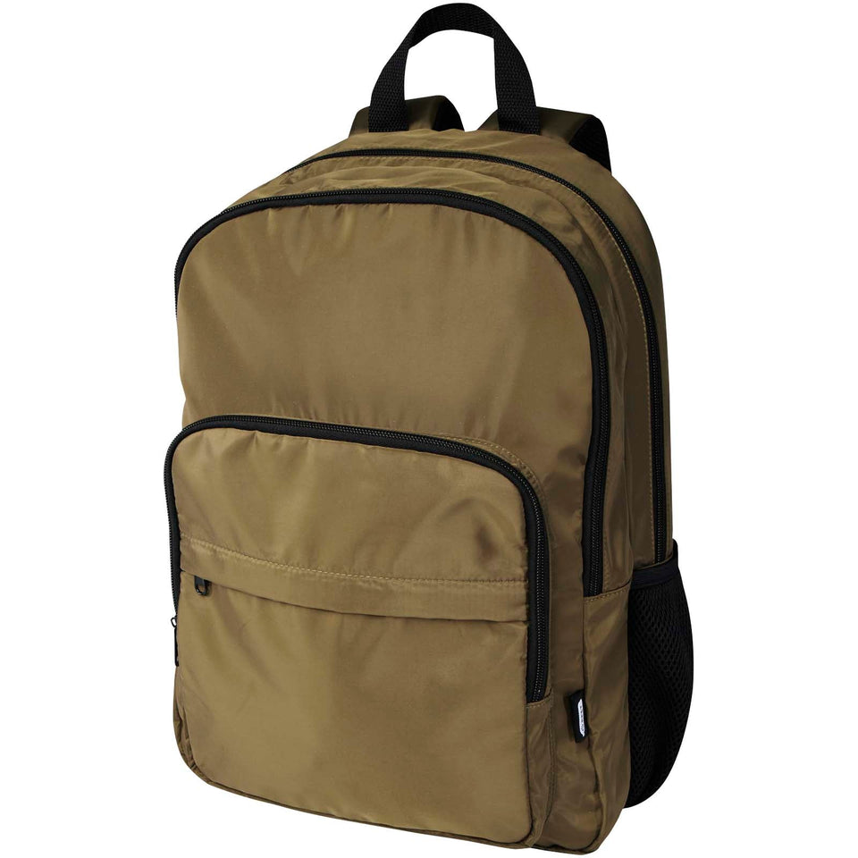 Zaino per portatile da 15" in materiale riciclato certificato GRS Trend Plus - 20L personalizzato con logo - Pubblienne