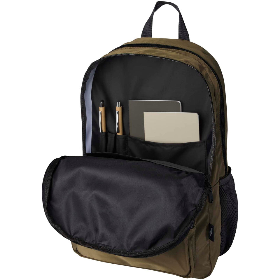 Zaino per portatile da 15" in materiale riciclato certificato GRS Trend Plus - 20L personalizzato con logo - Pubblienne