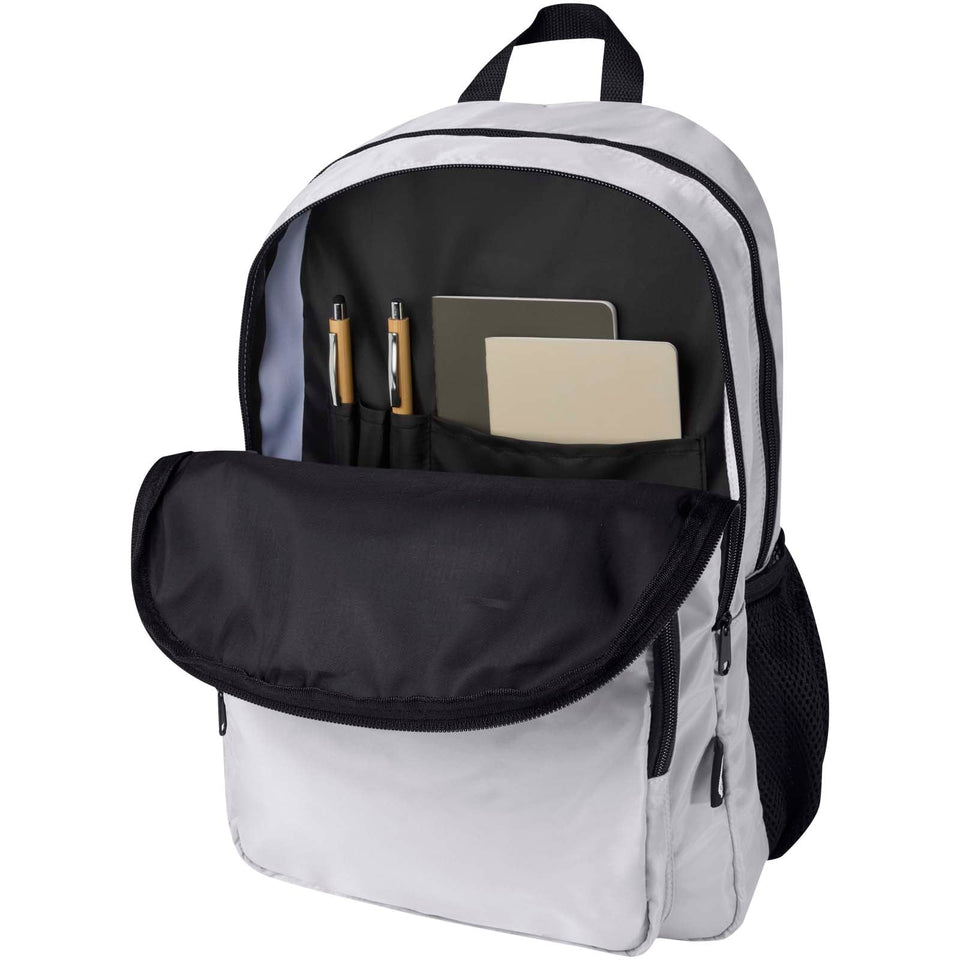Zaino per portatile da 15" in materiale riciclato certificato GRS Trend Plus - 20L personalizzato con logo - Pubblienne