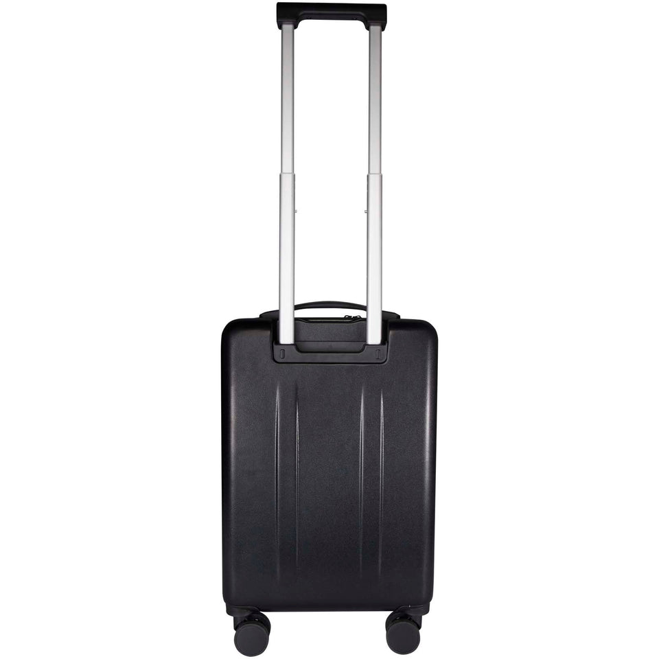 Trolley bagaglio a mano per portatile da 20" in materiale riciclato certificato GRS Rover Pro - 40L personalizzato con logo - Pubblienne