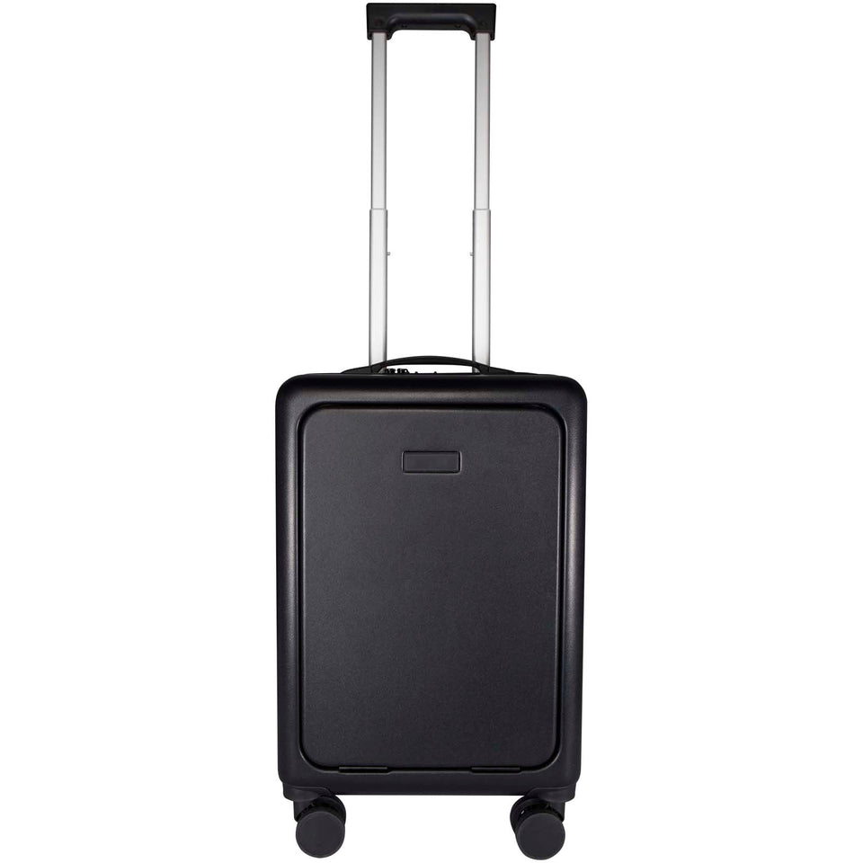 Trolley bagaglio a mano per portatile da 20" in materiale riciclato certificato GRS Rover Pro - 40L personalizzato con logo - Pubblienne