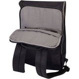Zaino per portatile da 15,6" in materiale riciclato certificato GRS con chiusura arrotolabile Rhine - 18L personalizzato con logo - Pubblienne