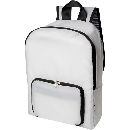 Zaino pieghevole da 15 litri in PET riciclato EcoFold personalizzato con logo - Pubblienne