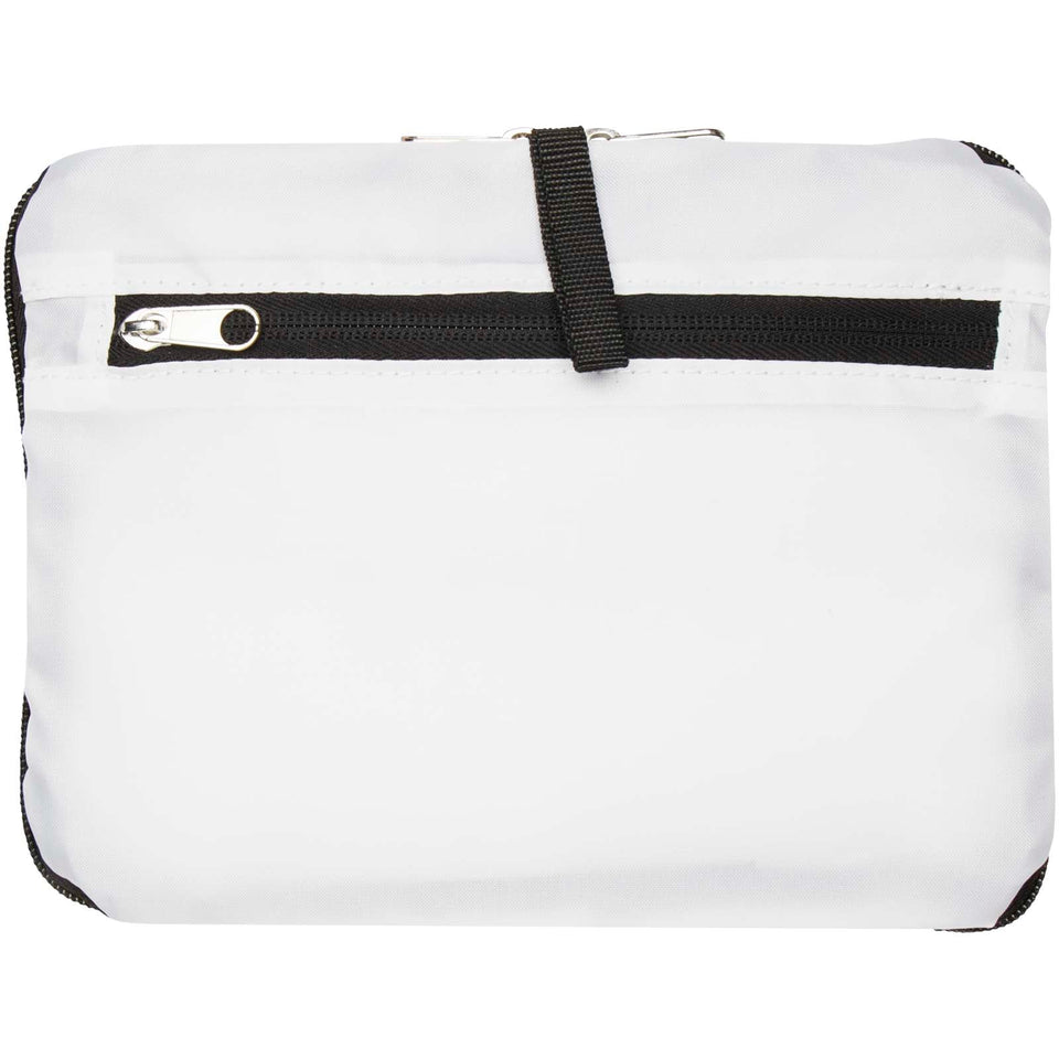 Zaino pieghevole da 15 litri in PET riciclato EcoFold personalizzato con logo - Pubblienne
