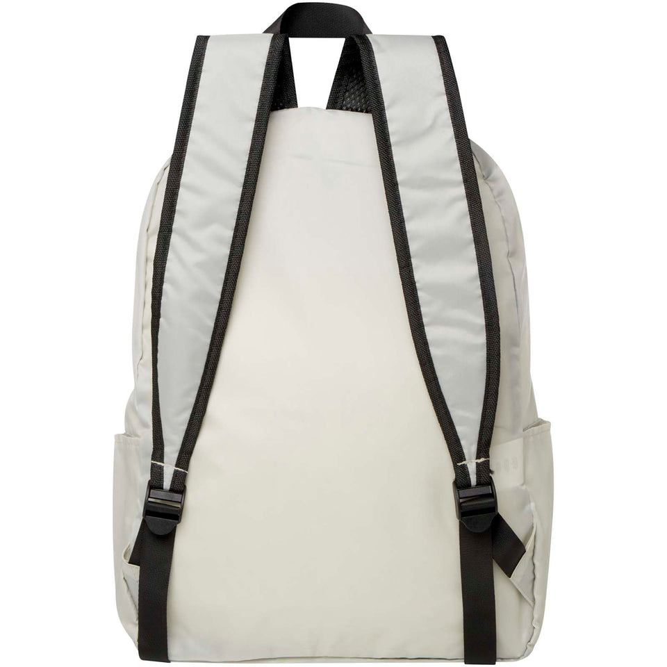Zaino pieghevole da 15 litri in PET riciclato EcoFold personalizzato con logo - Pubblienne