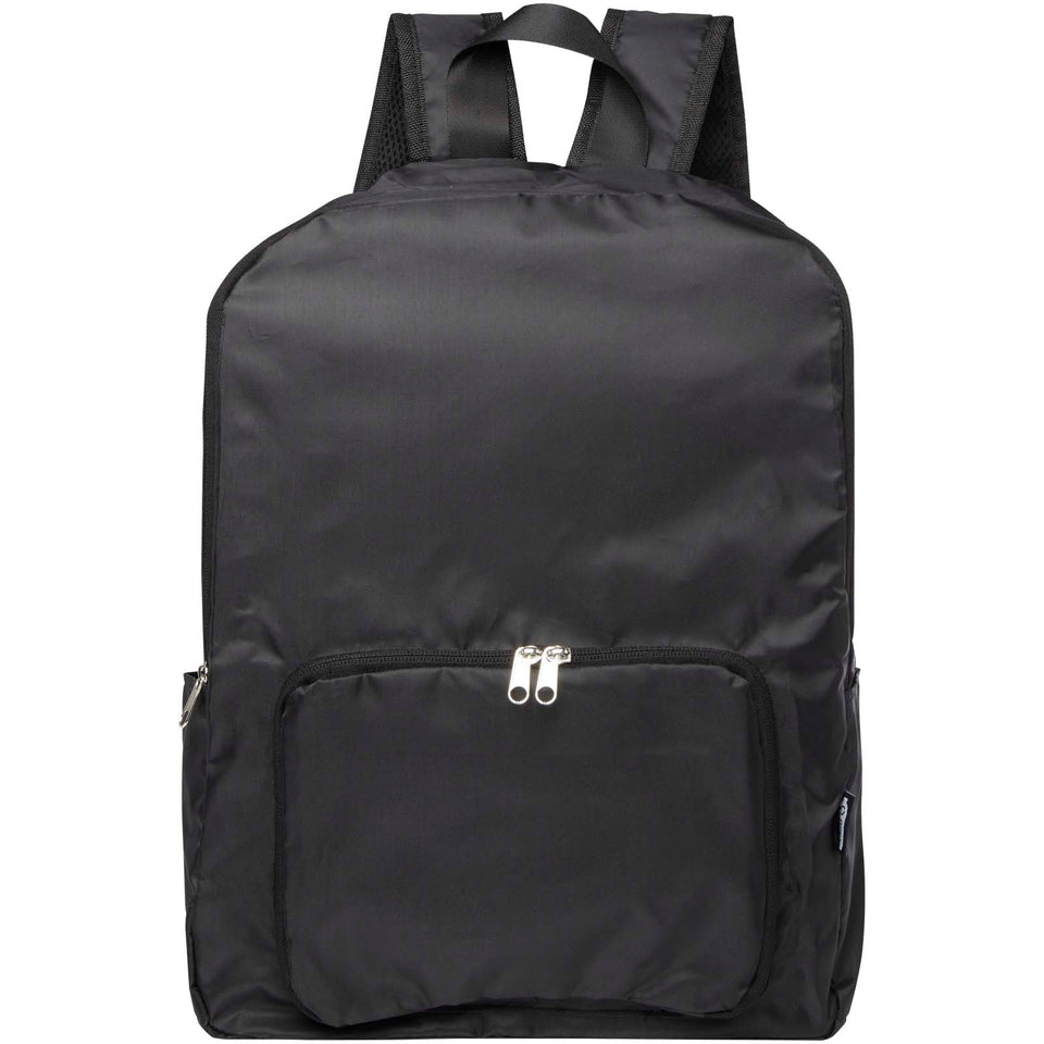 Zaino pieghevole da 15 litri in PET riciclato EcoFold personalizzato con logo - Pubblienne
