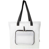 Tote bag pieghevole in PET riciclato da 12 litri EcoFold personalizzato con logo - Pubblienne