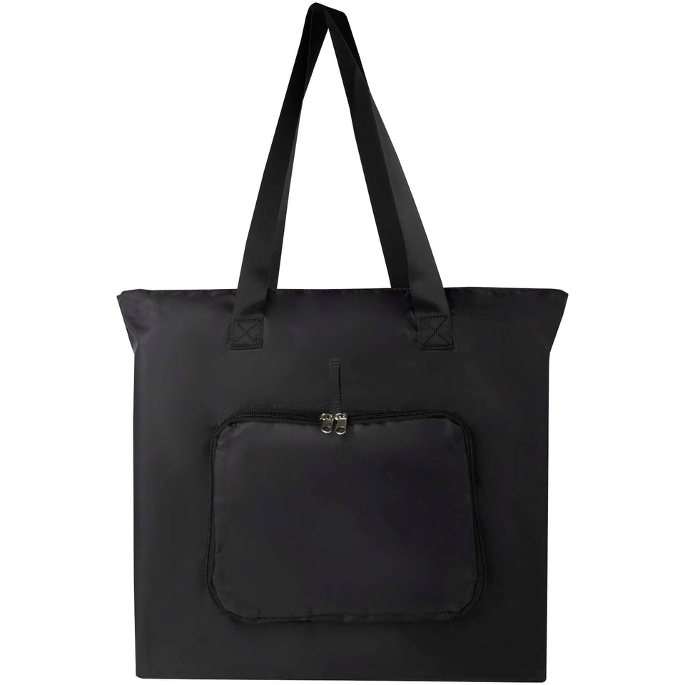 Tote bag pieghevole in PET riciclato da 12 litri EcoFold personalizzato con logo - Pubblienne