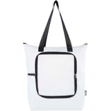 Borsa termica pieghevole da 15 litri in PET riciclato EcoFold personalizzato con logo - Pubblienne