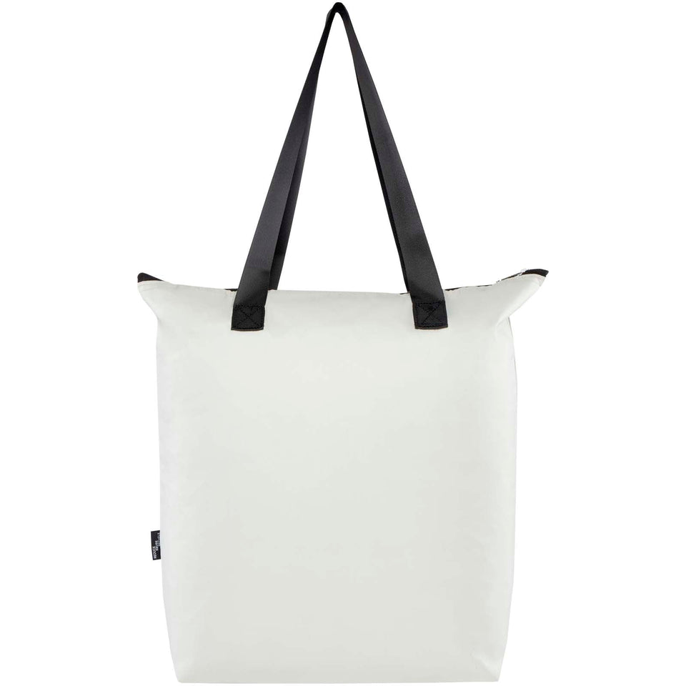 Borsa termica pieghevole da 15 litri in PET riciclato EcoFold personalizzato con logo - Pubblienne
