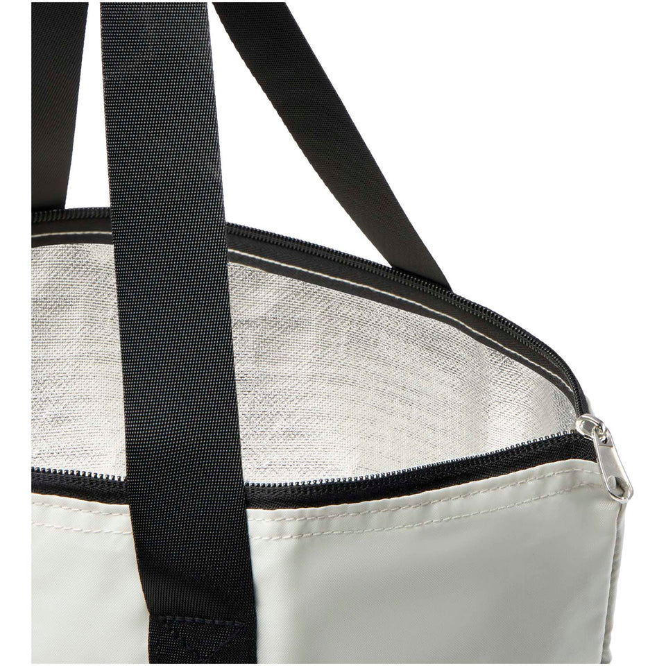 Borsa termica pieghevole da 15 litri in PET riciclato EcoFold personalizzato con logo - Pubblienne