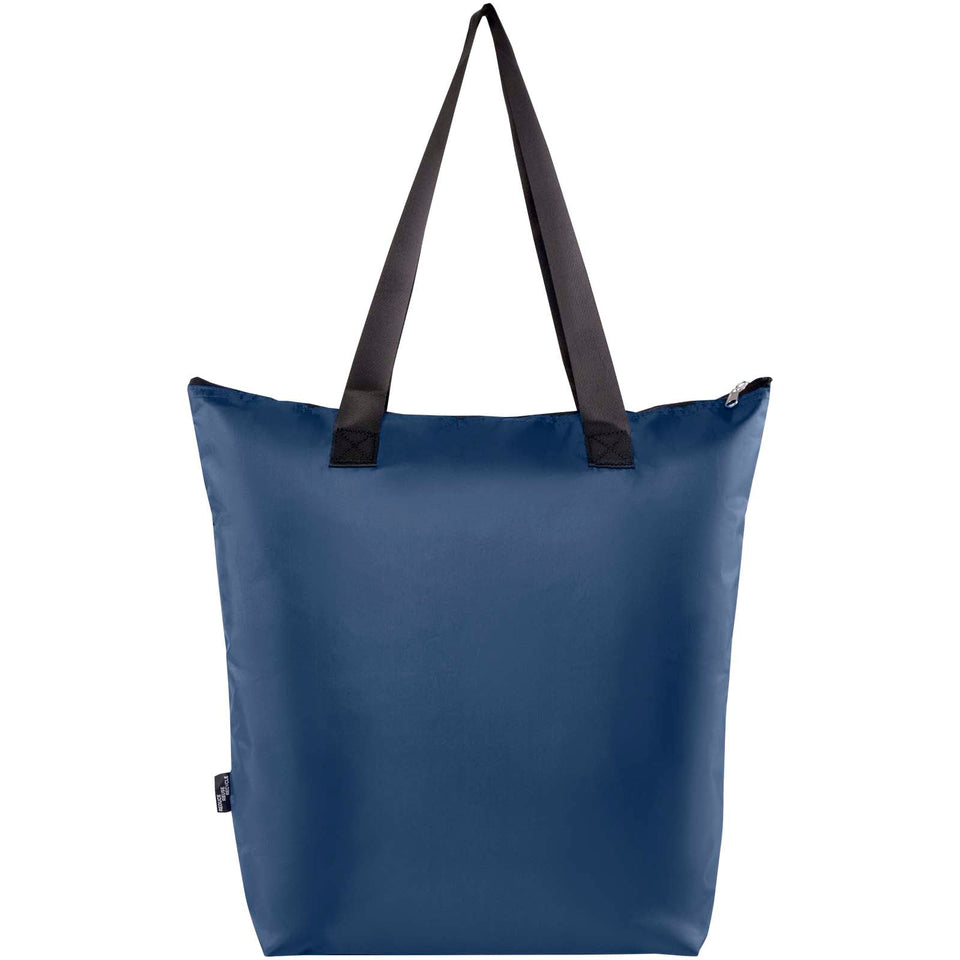 Borsa termica pieghevole da 15 litri in PET riciclato EcoFold personalizzato con logo - Pubblienne