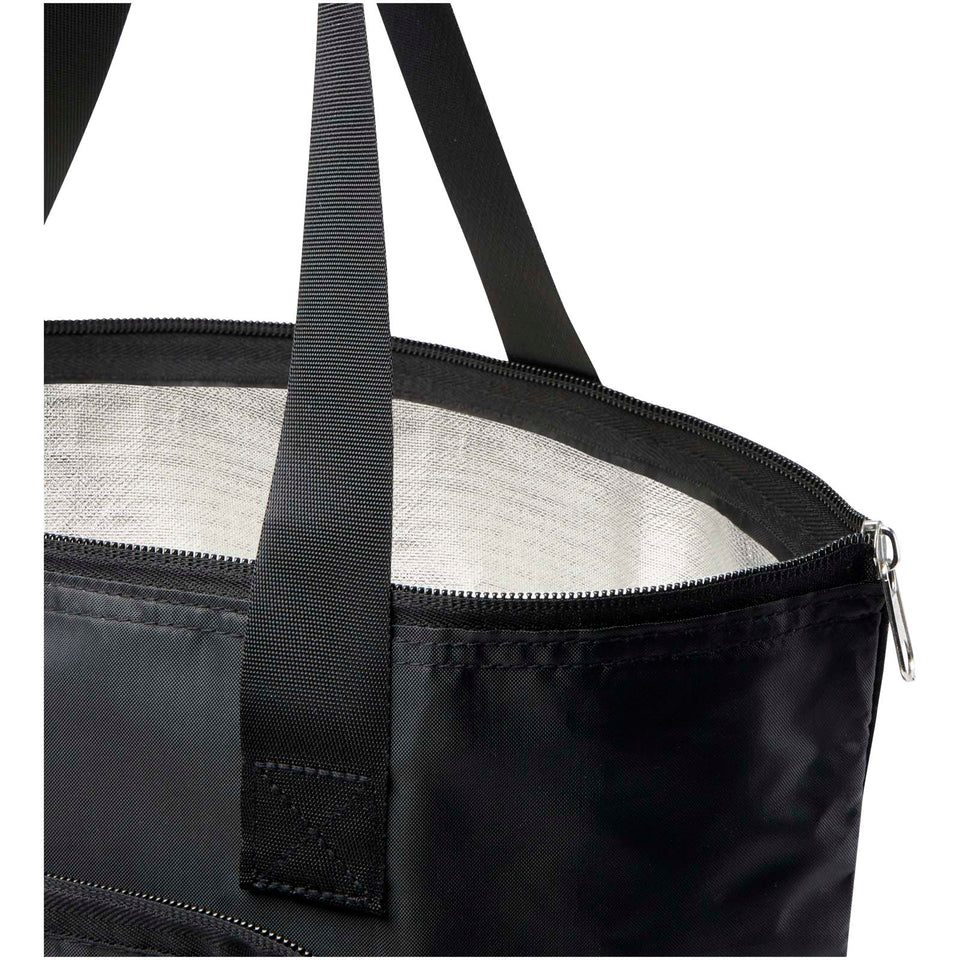 Borsa termica pieghevole da 15 litri in PET riciclato EcoFold personalizzato con logo - Pubblienne