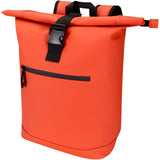 Zaino roll-top per portatile da 15" in materiale riciclato certificato GRS da 18 litri Resi Plus personalizzato con logo - Pubblienne