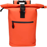 Zaino roll-top per portatile da 15" in materiale riciclato certificato GRS da 18 litri Resi Plus personalizzato con logo - Pubblienne
