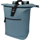 Zaino roll-top per portatile da 15" in materiale riciclato certificato GRS da 18 litri Resi Plus personalizzato con logo - Pubblienne