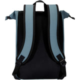 Zaino roll-top per portatile da 15" in materiale riciclato certificato GRS da 18 litri Resi Plus personalizzato con logo - Pubblienne