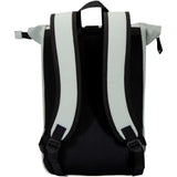 Zaino roll-top per portatile da 15" in materiale riciclato certificato GRS da 18 litri Resi Plus personalizzato con logo - Pubblienne