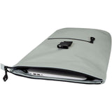 Zaino roll-top per portatile da 15" in materiale riciclato certificato GRS da 18 litri Resi Plus personalizzato con logo - Pubblienne