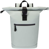 Zaino roll-top per portatile da 15" in materiale riciclato certificato GRS da 18 litri Resi Plus personalizzato con logo - Pubblienne